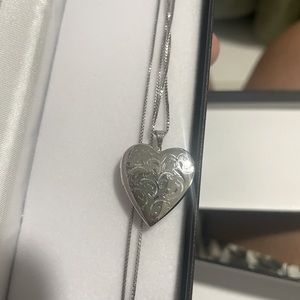925 Sterling Silver Heart Locket